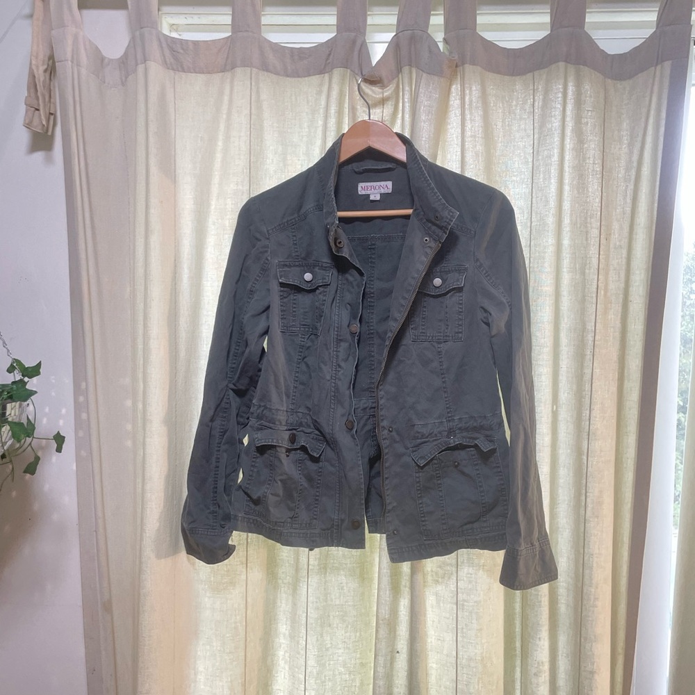 Olive green Merona jacket small